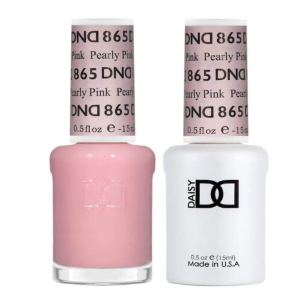 DND - 865 - Pearly Pink - DUO Polish