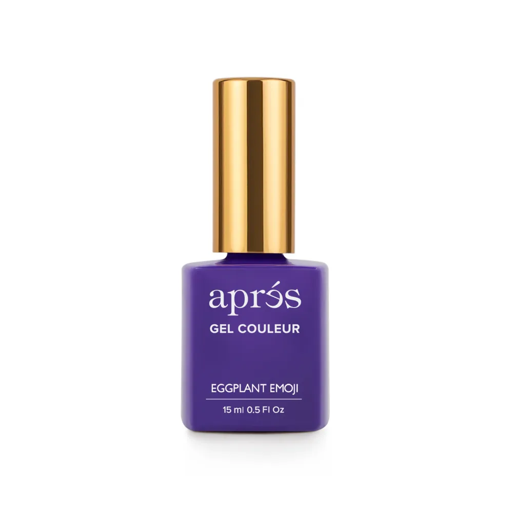 Apres - Gel Couleur - 336 Eggplant Emoji - 0.5 oz