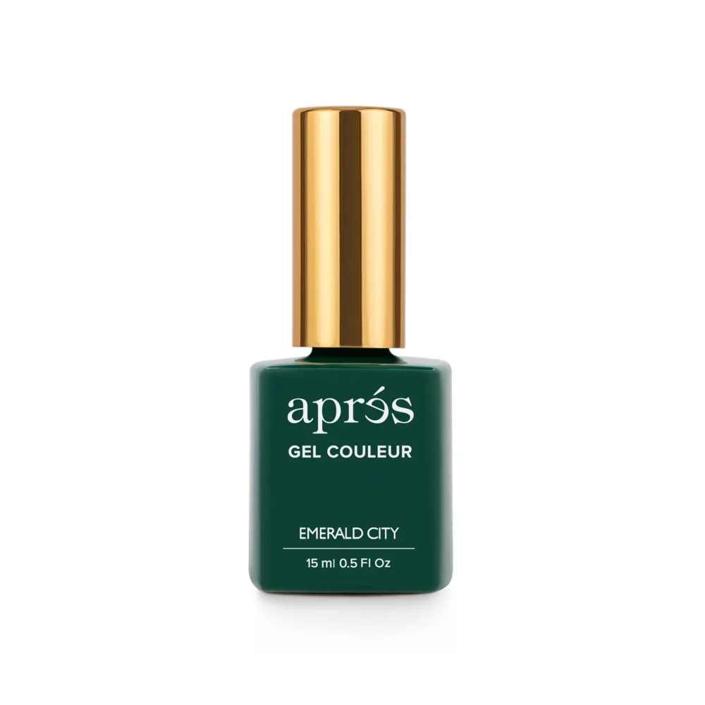 Apres - Gel Couleur - 347 Emerald City - 0.5 oz