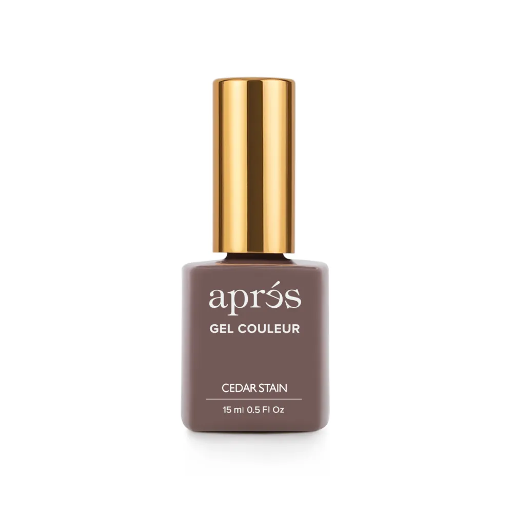 Apres - Gel Couleur - J13 Cedar Stain - 0.5 oz