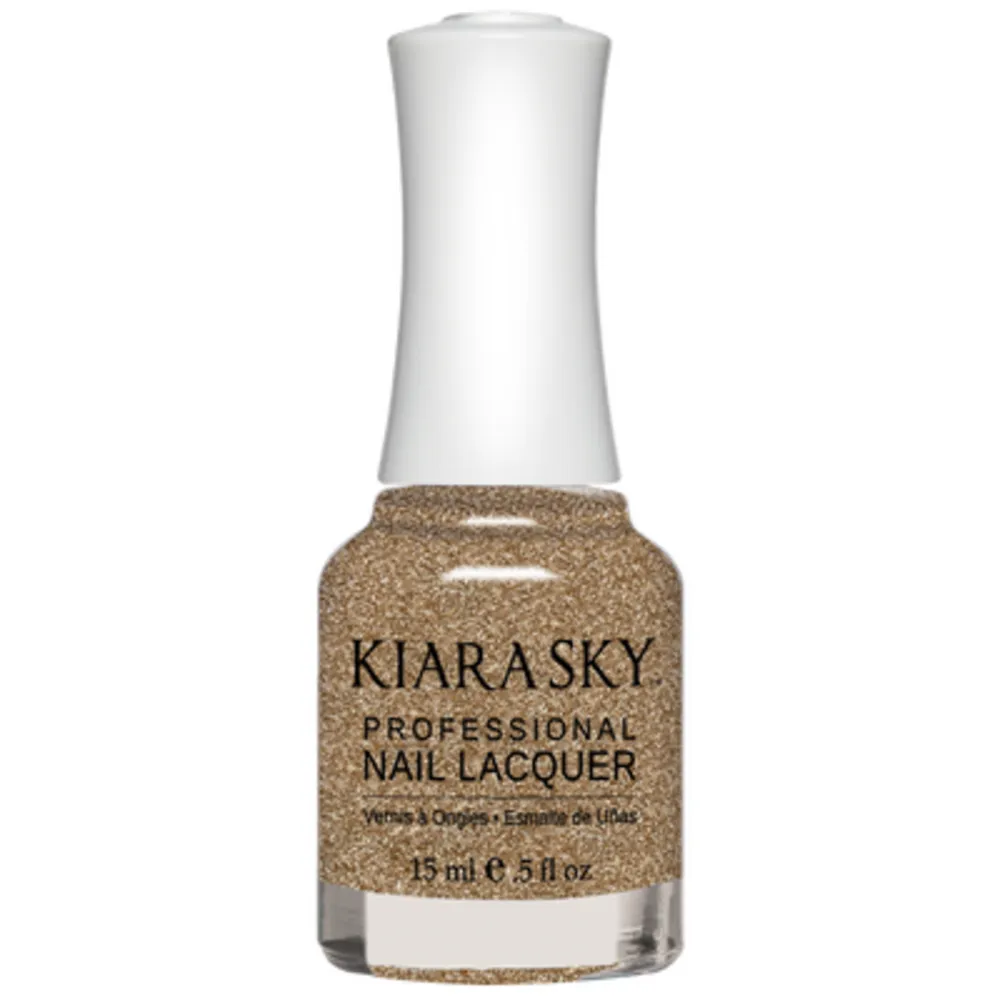Kiara Sky - 5017 - Lacquer - Dripping in Gold - 0.5 oz