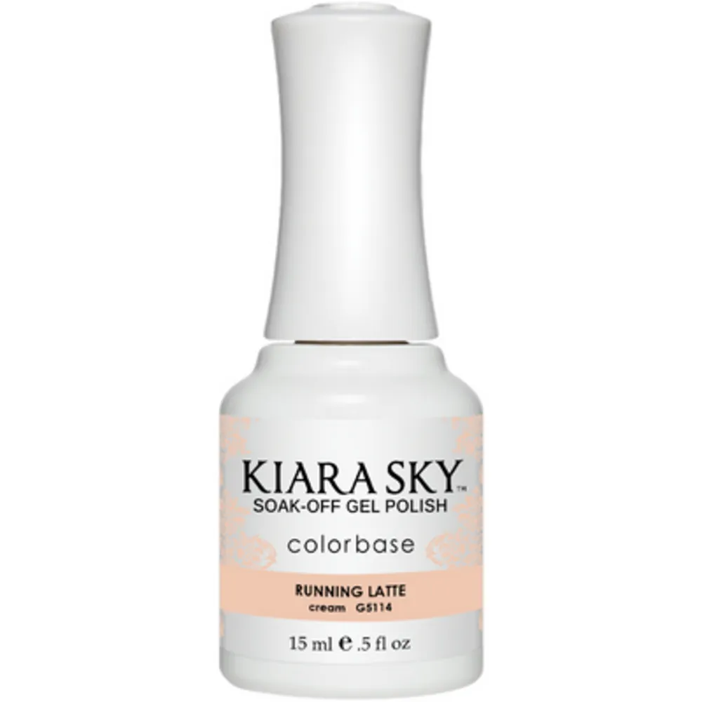 Kiara Sky - 5114 - Gel - Running Latte - 0.5 oz