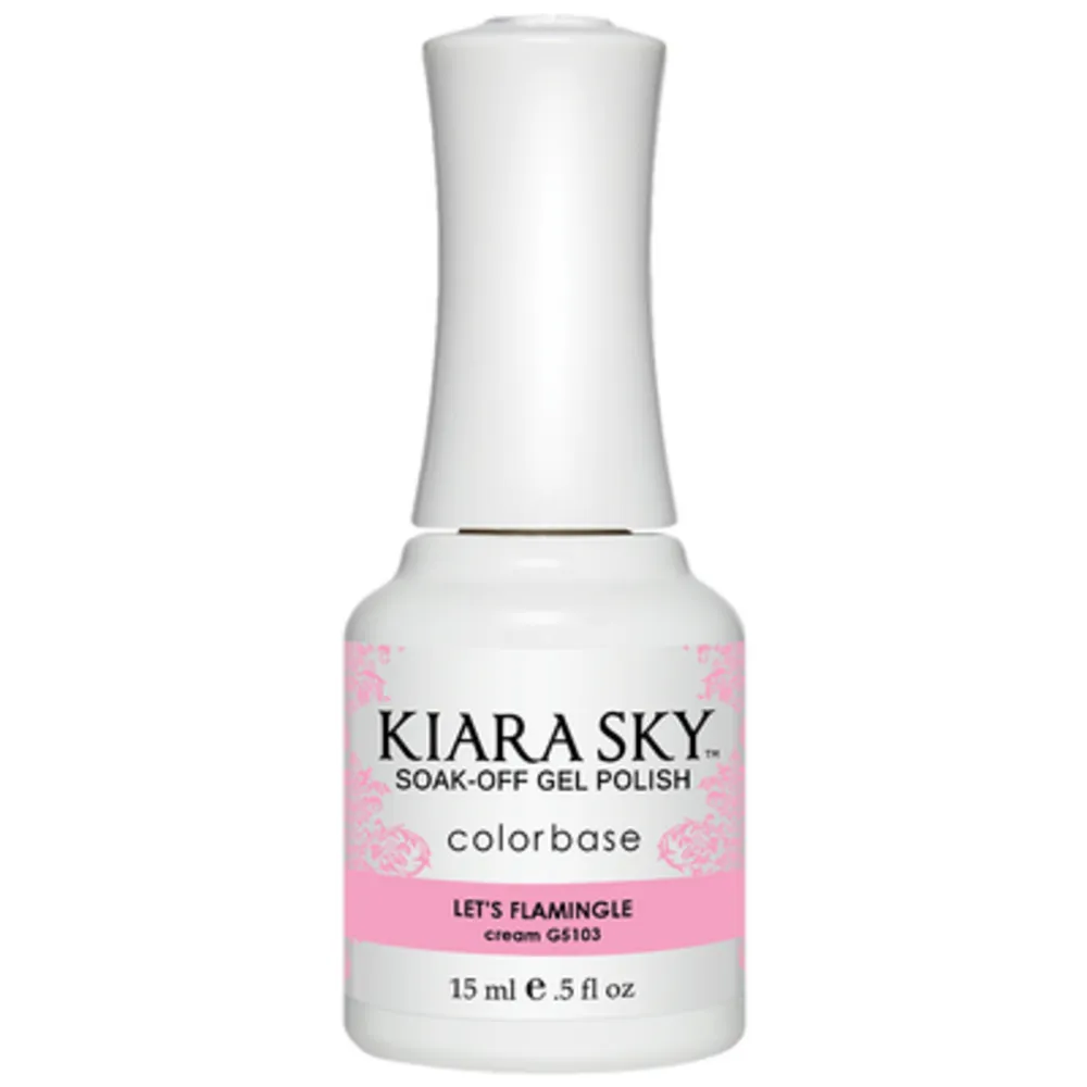 Kiara Sky - 5103 - Gel - Lets Flamingle - 0.5 oz