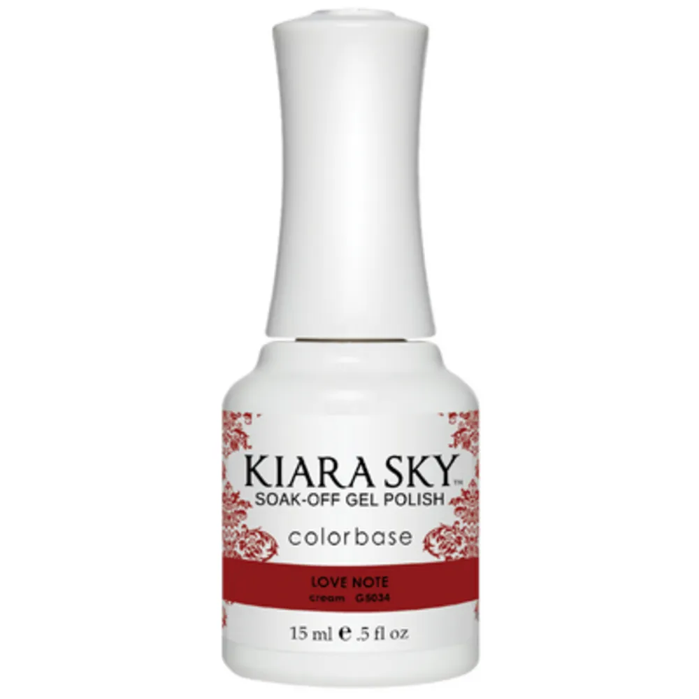Kiara Sky - 5034 - Gel - Love Note - 0.5 oz