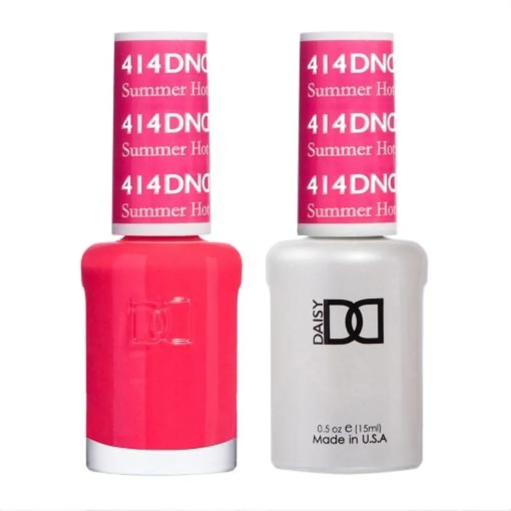 DND - 414 - Summer Hot Pink - DUO Polish