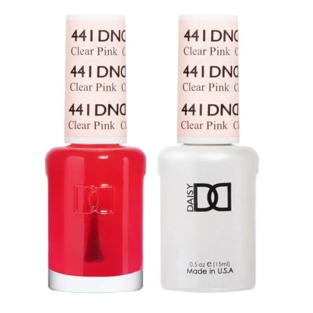 DND - 441 - Clear Pink - DUO Polish