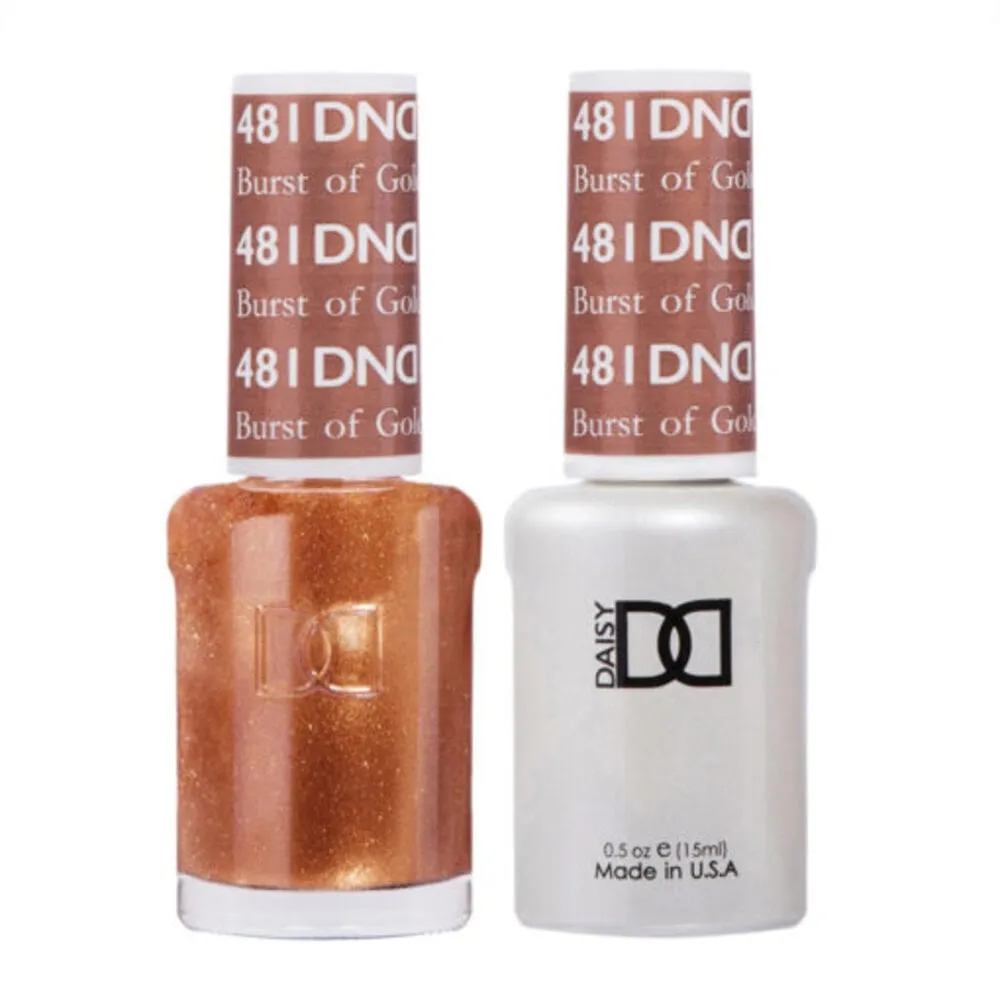 DND - 481 - Burst of Gold - DUO Polish