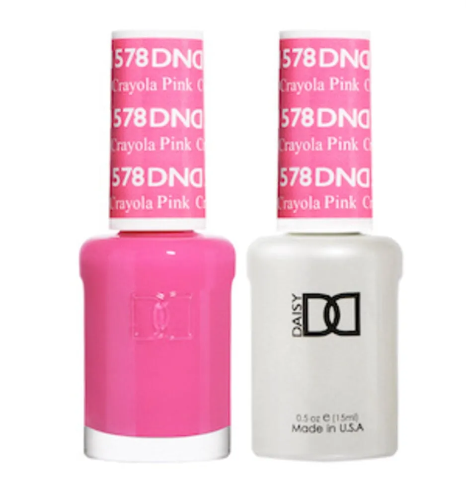 DND - 578 - Crayola Pink - DUO Polish