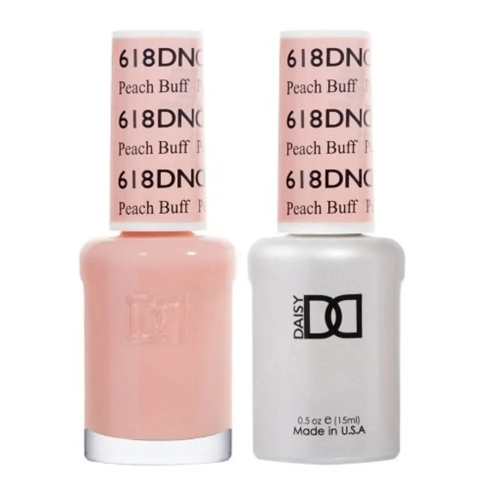 DND - 618 - Peach Buff - DUO Polish