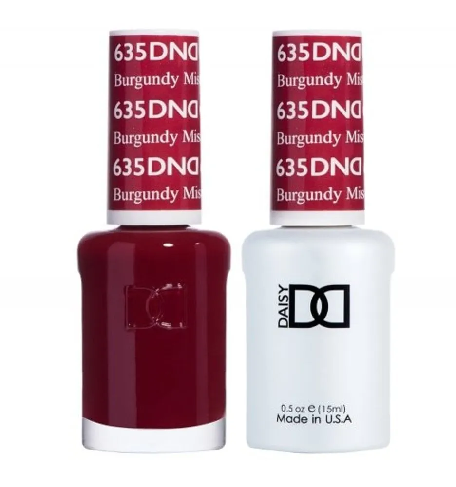 DND - 635 - Burgundy Mist - DUO Polish