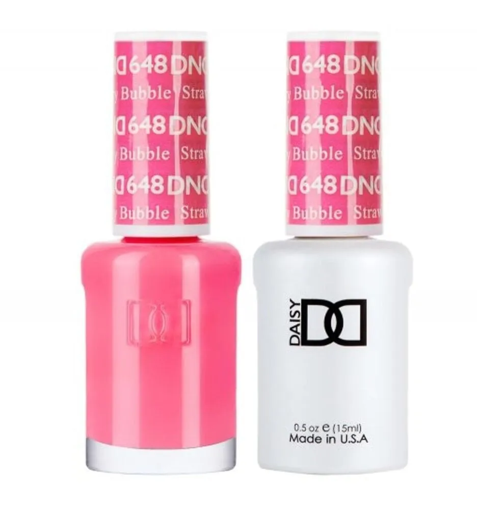DND - 648 - Strawberry Bubble - DUO Polish