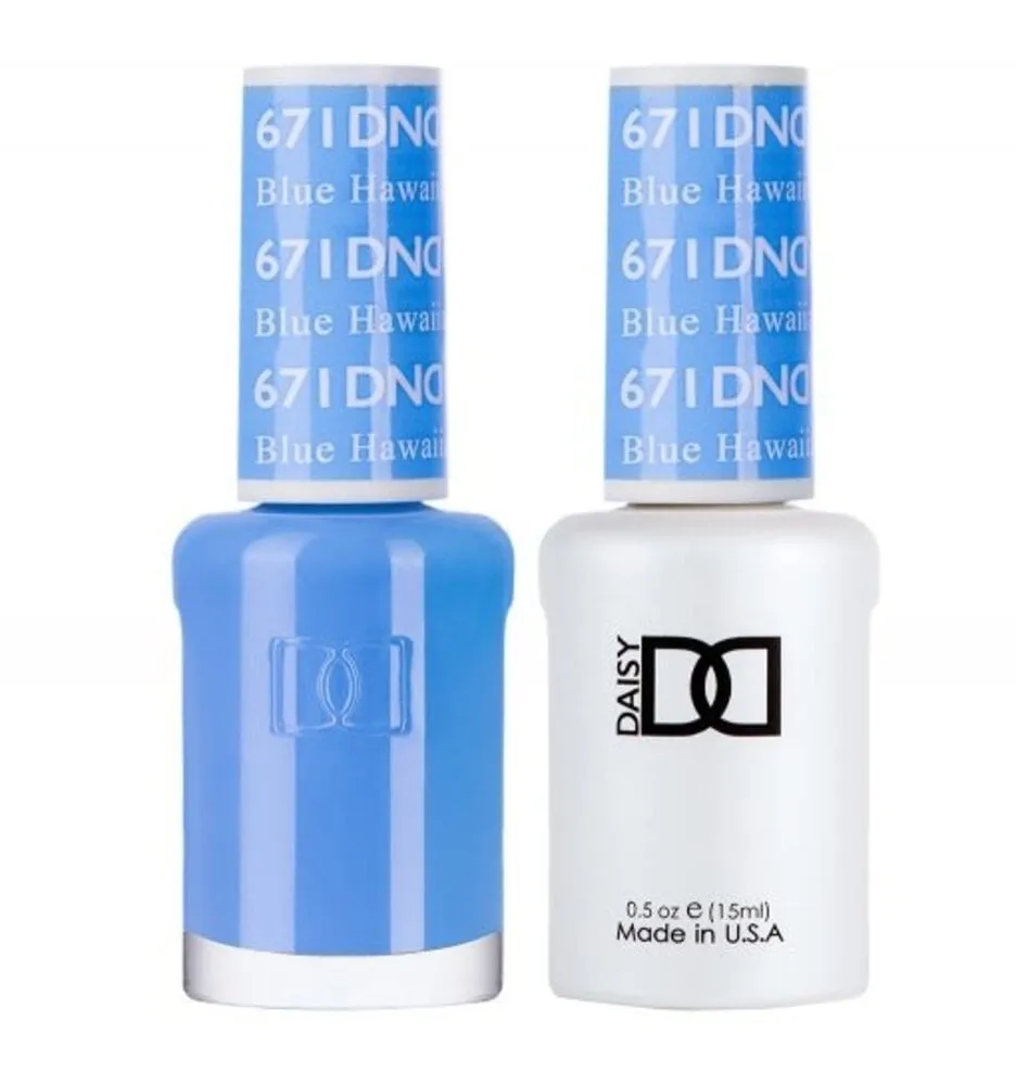 DND - 671 - Blue Hawaiian - DUO Polish