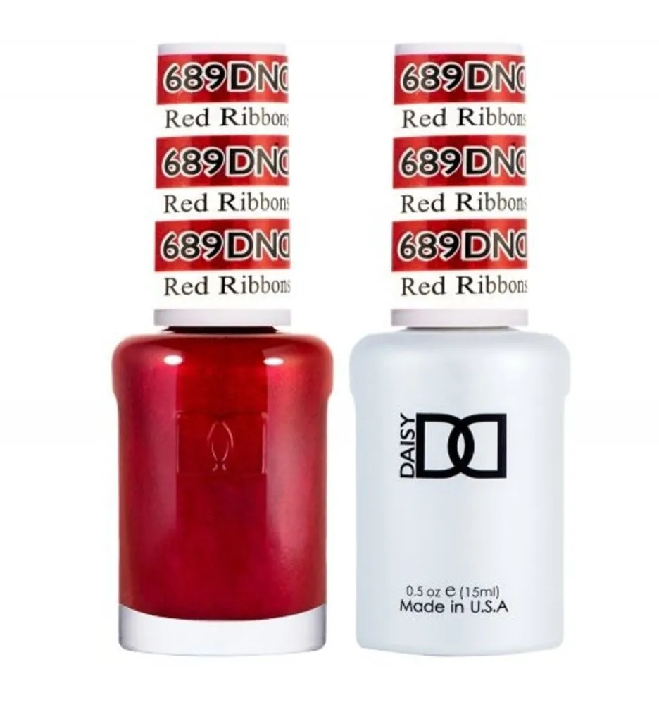 DND - 689 - Red Ribbons - DUO Polish