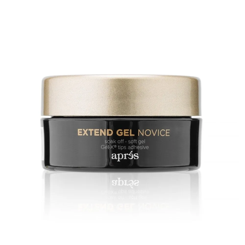 Apres - Gel X - Extend Gel Novice - Tips Adhesive Jar - Clear - 15 ml