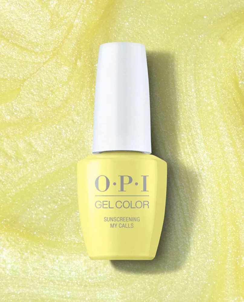 OPI - P003 - Gel - Sunscreening My Calls (Summer Makes the Rules)