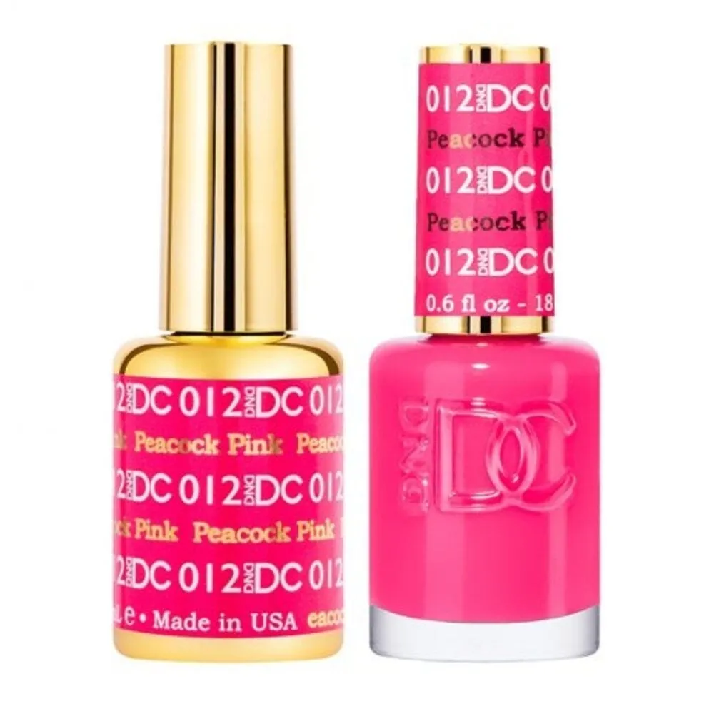 DC - 012 - Peacock Pink - DUO Polish