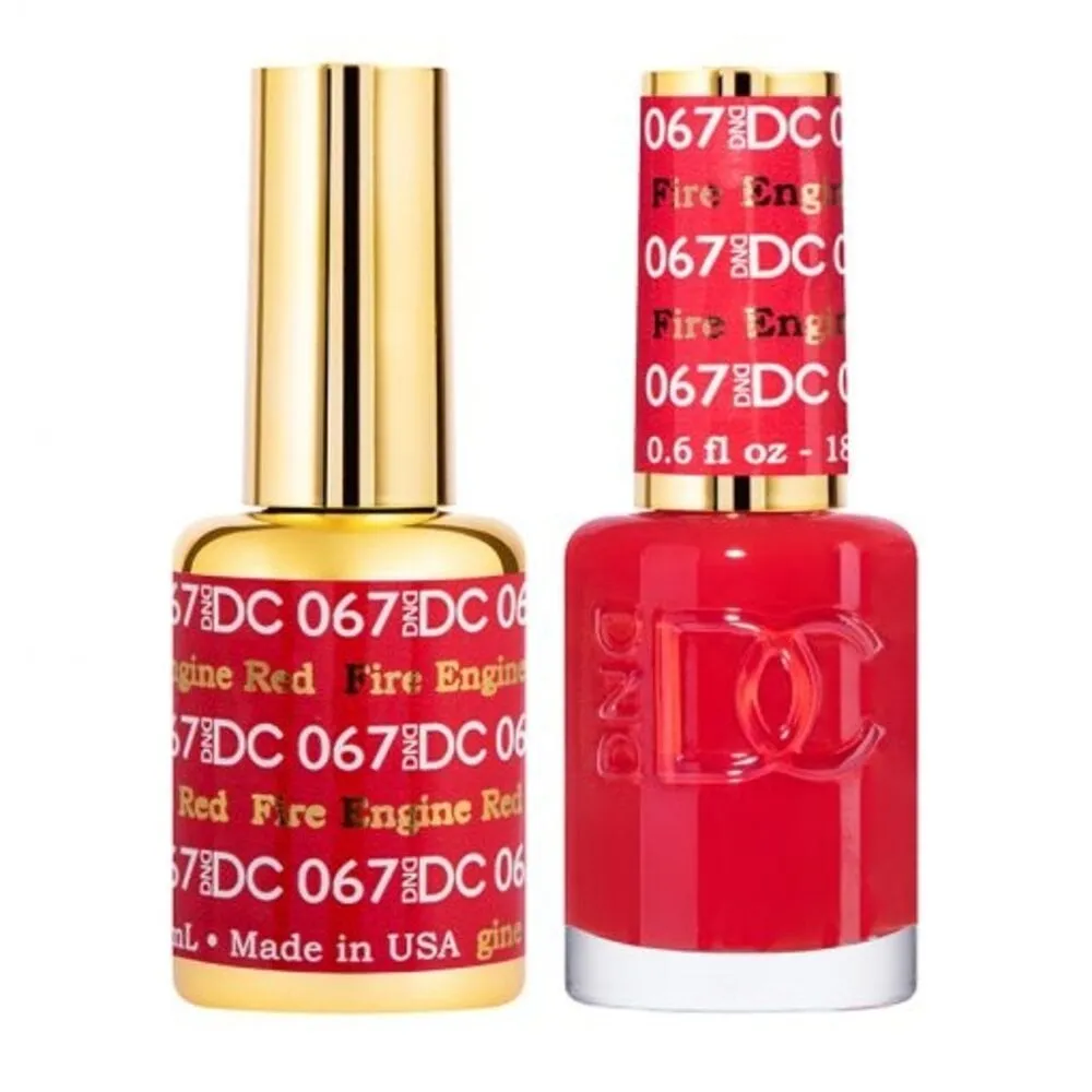 DC - 067 - Fire Engine Red - DUO Polish