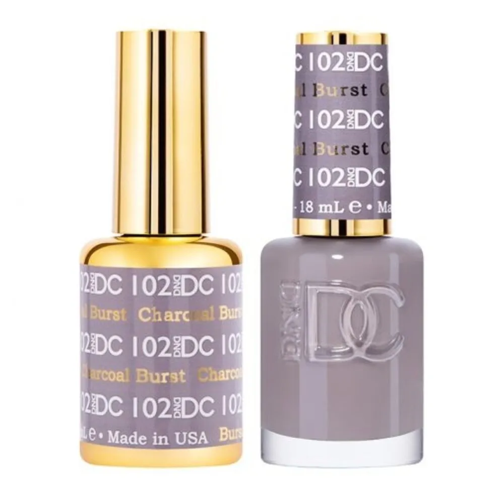 DC - 102 - Charcoal Burst - DUO Polish