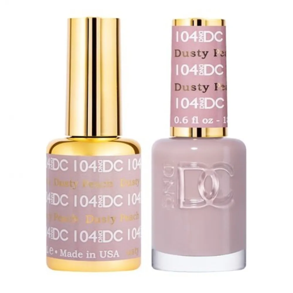DC - 104 - Dusty Peach - DUO Polish