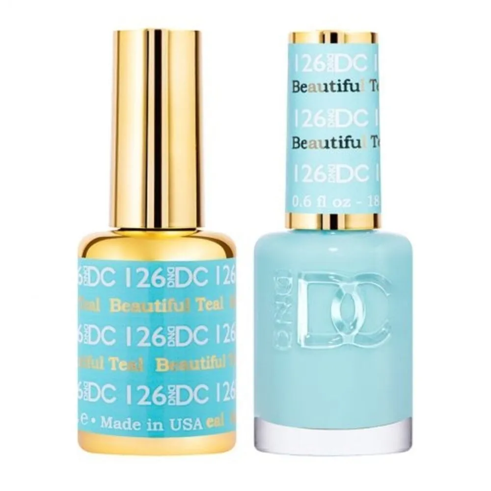 DC - 126 - Beautiful Teal - DUO Polish