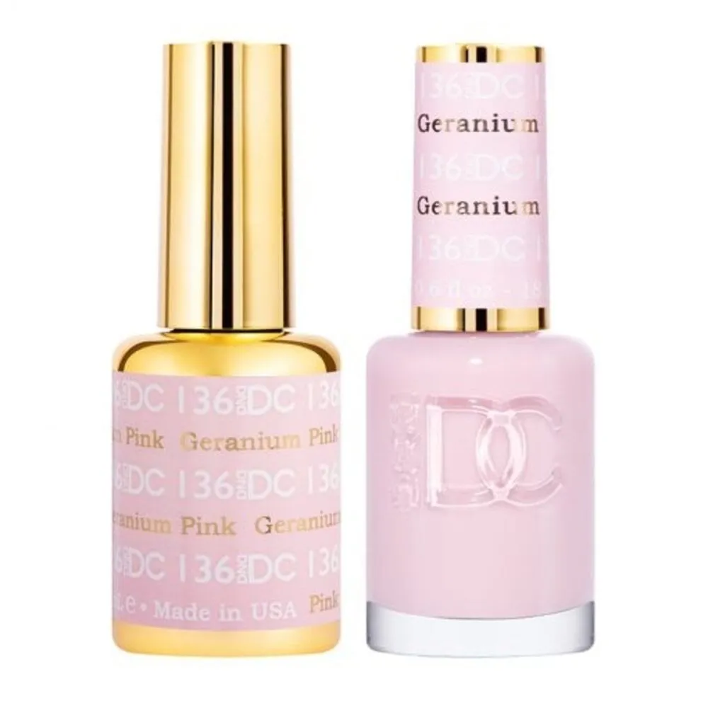 DC - 136 - Geranium Pink - DUO Polish