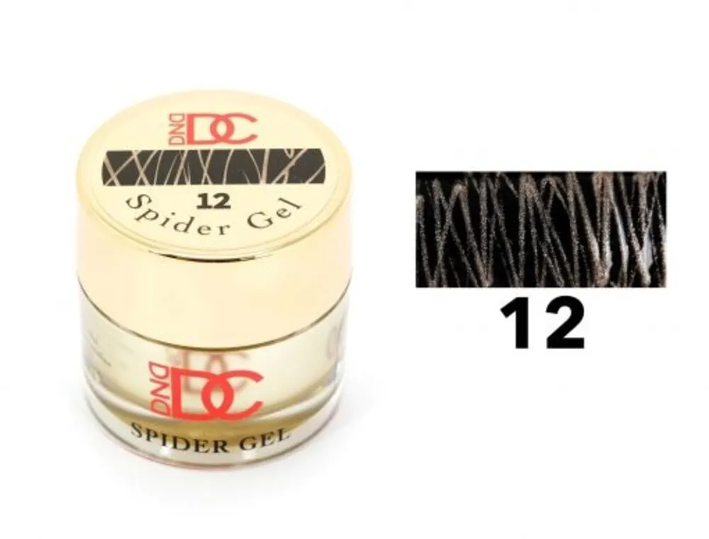DC - Spider Gel - 12 - Copper Shimmer - 0.5 oz
