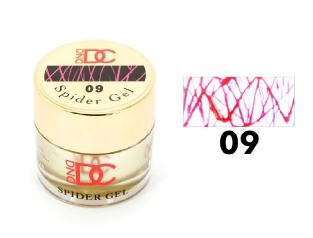 DC - Spider Gel - 09 - Fuchsia - 0.5 oz