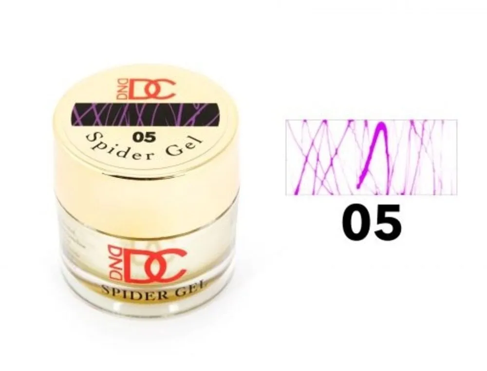 DC - Spider Gel - 05 - Purple - 0.5 oz