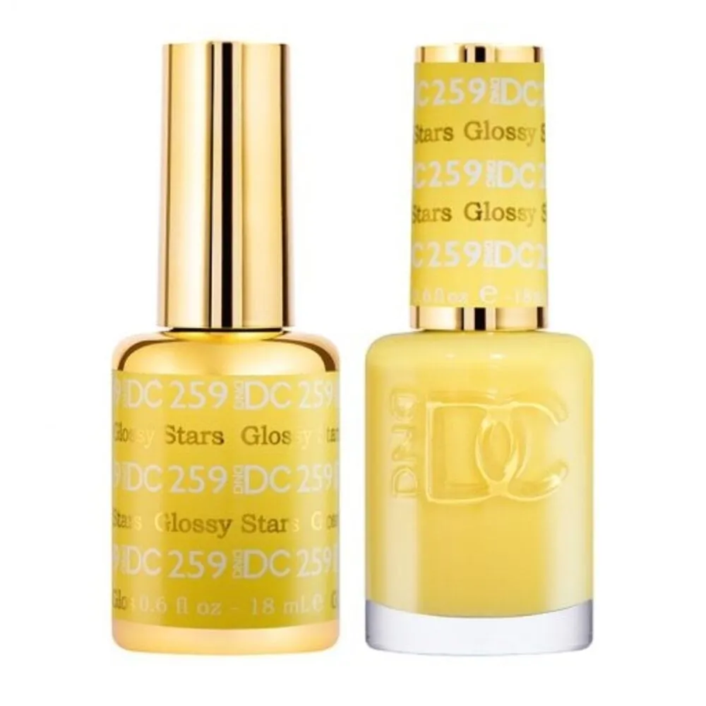 DC - 259 - Glossy Stars - DUO Polish