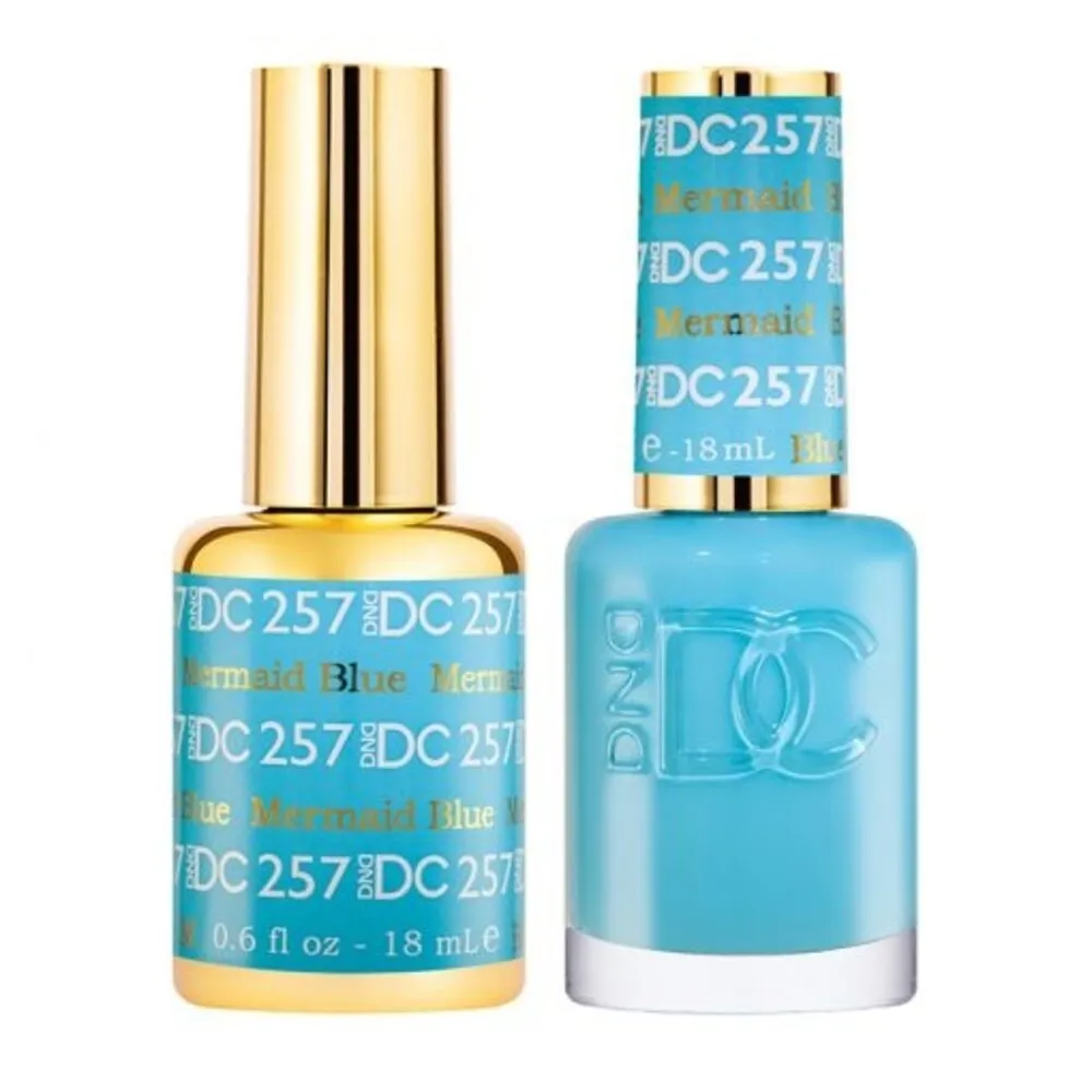 DC - 257 - Mermaid Blue - DUO Polish