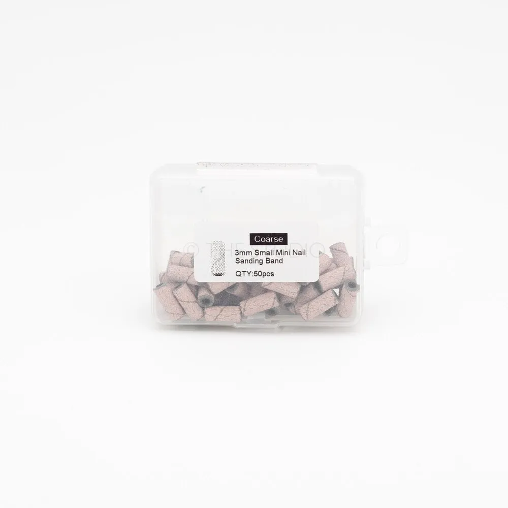Mini Sanding Bands - Pink - 50 ct - C - #80