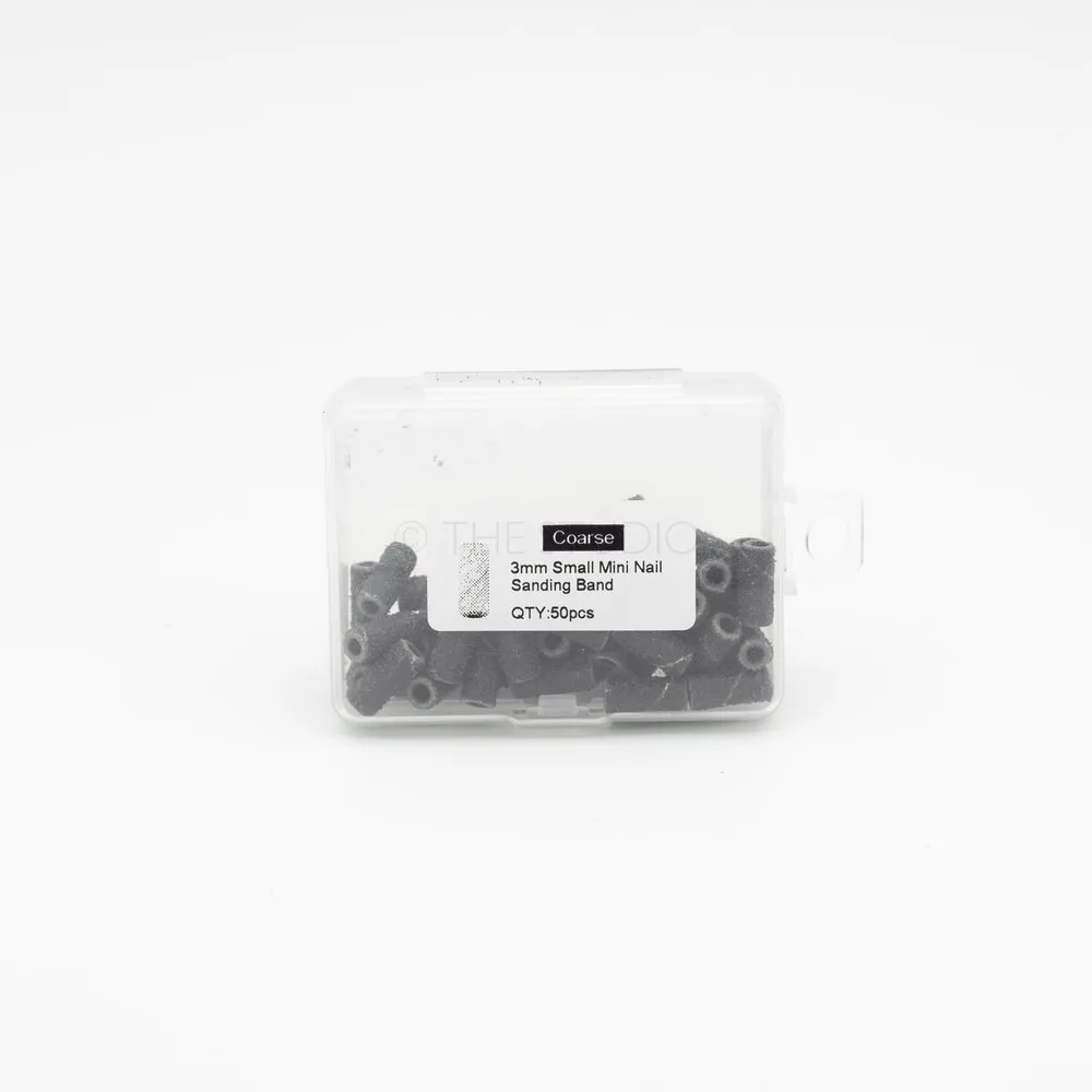 Mini Sanding Bands - Black - 50 ct - C - #80