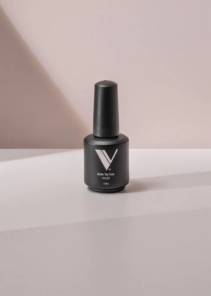 V Beauty Pure - Gel - Matte Top Coat Non Wipe - 0.5 oz