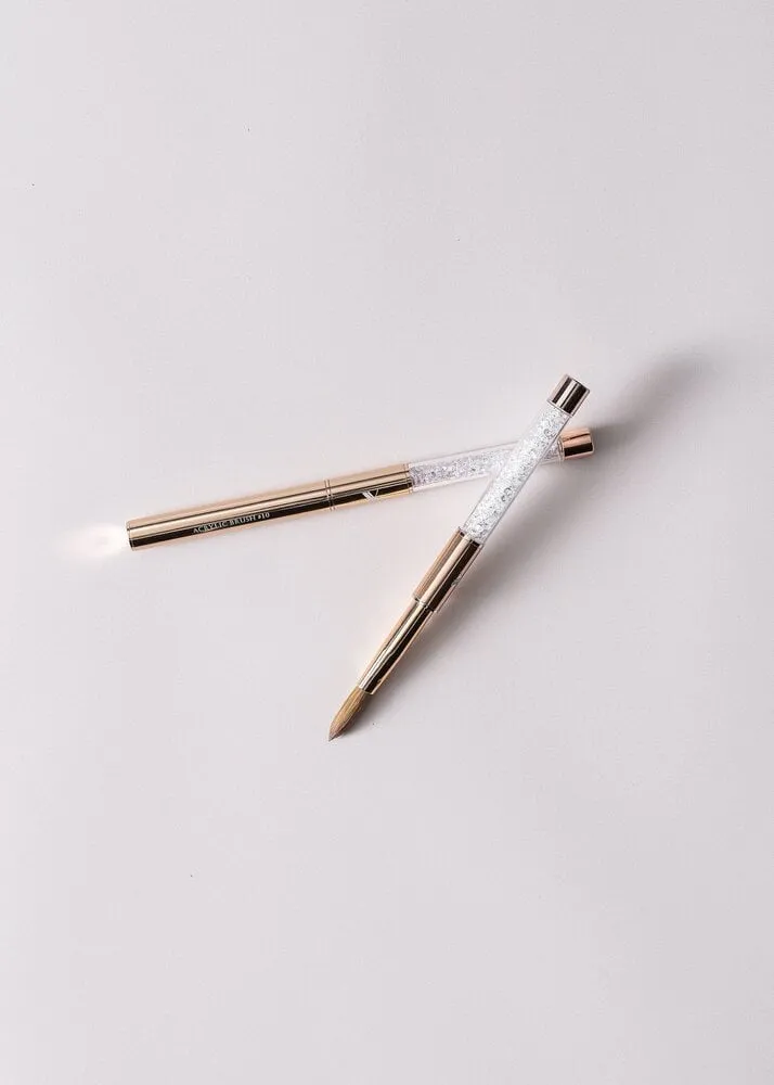 V Beauty Pure - Kolinsky Acrylic Brush - Crystal
