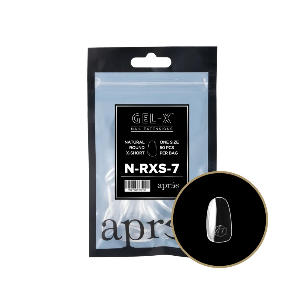 Apres - Refill Bags - Natural - Round Extra Short - #7
