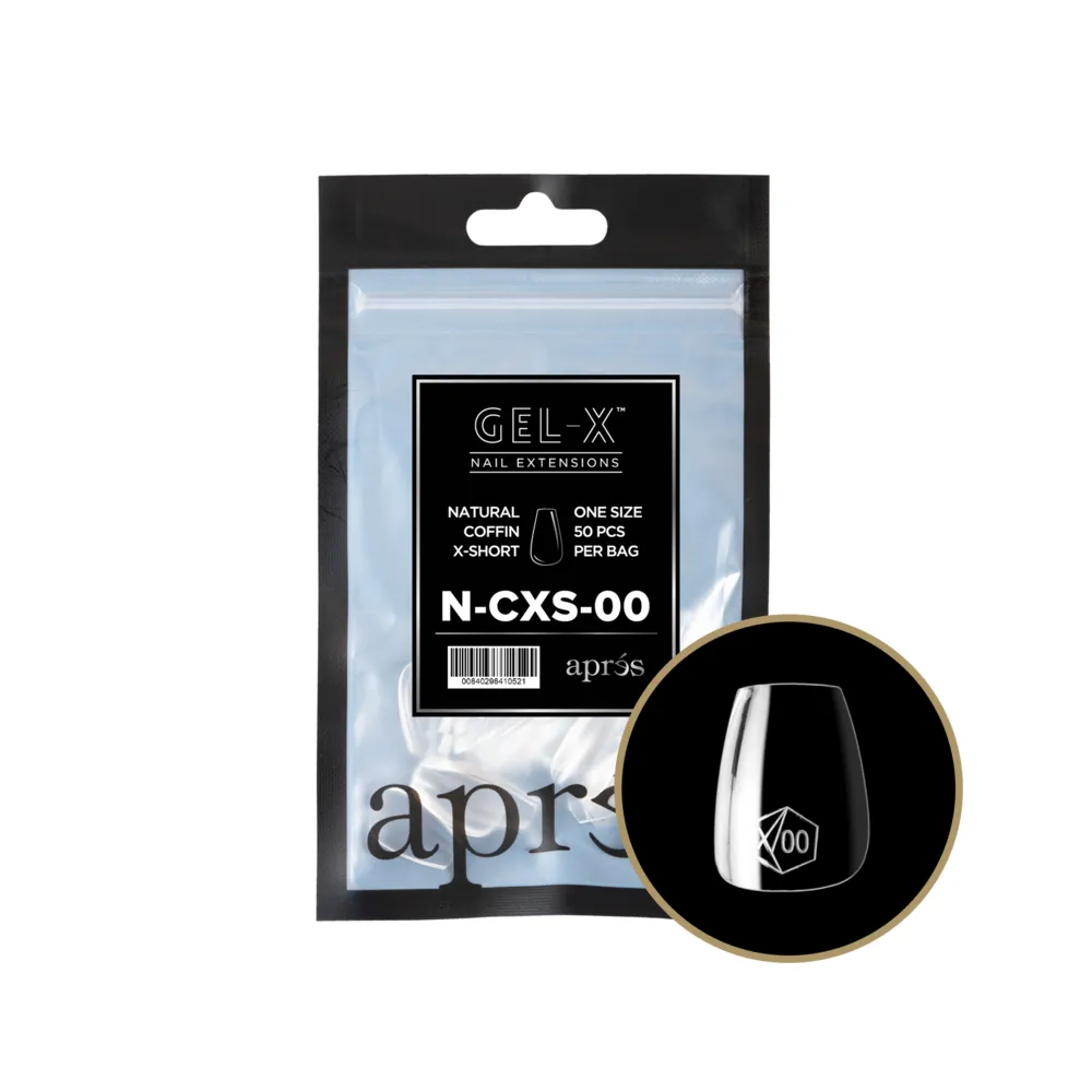 Apres - Refill Bags - Natural - Coffin Extra Short - #00
