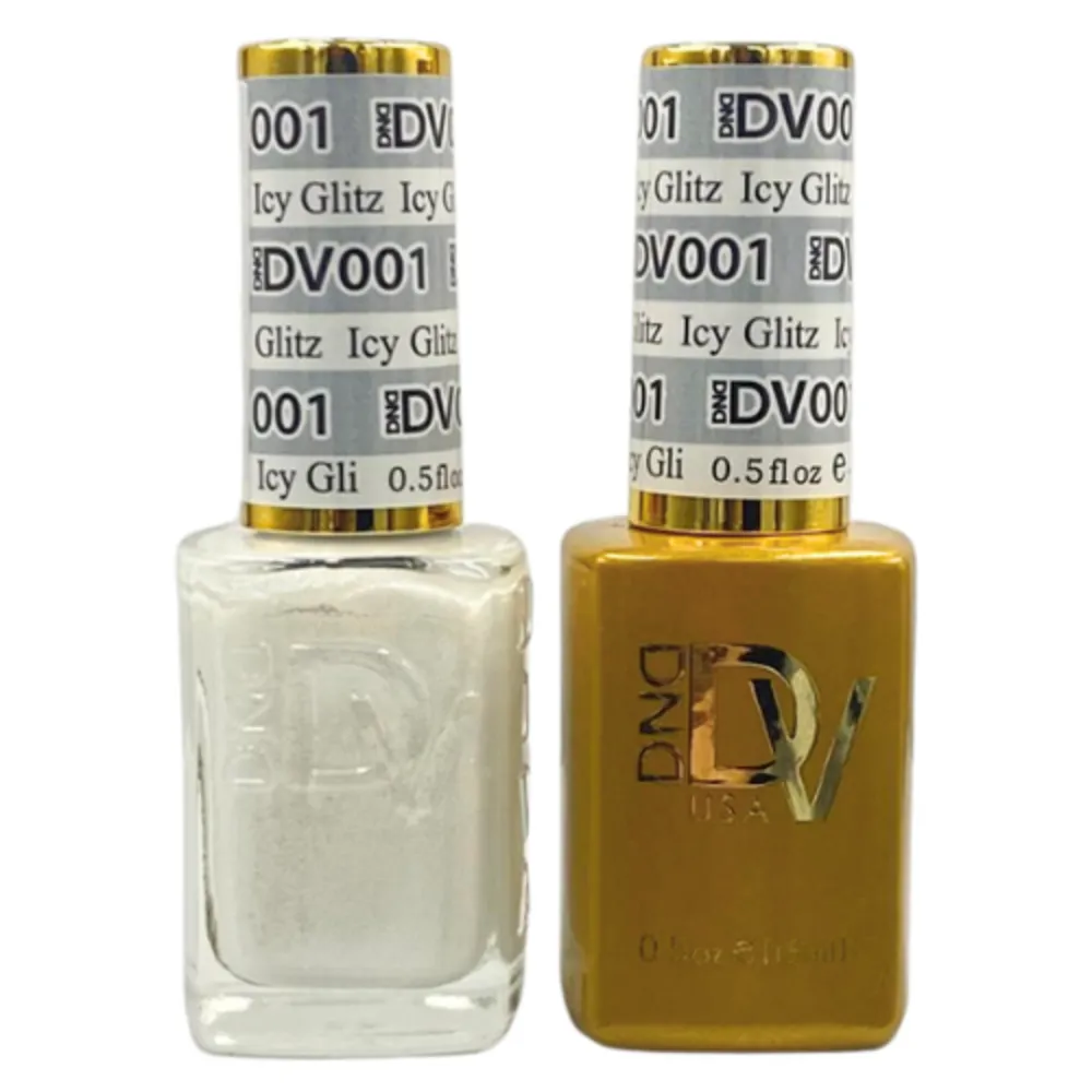 DND DIVA - 001 - Icy Glitz - DUO Polish