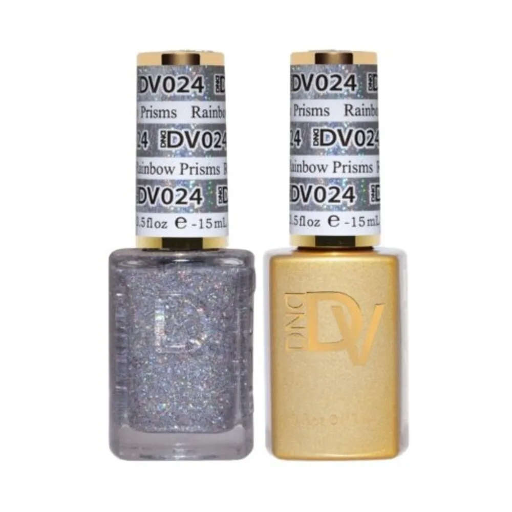 DND DIVA - 024 - Rainbow Prisms - DUO Polish