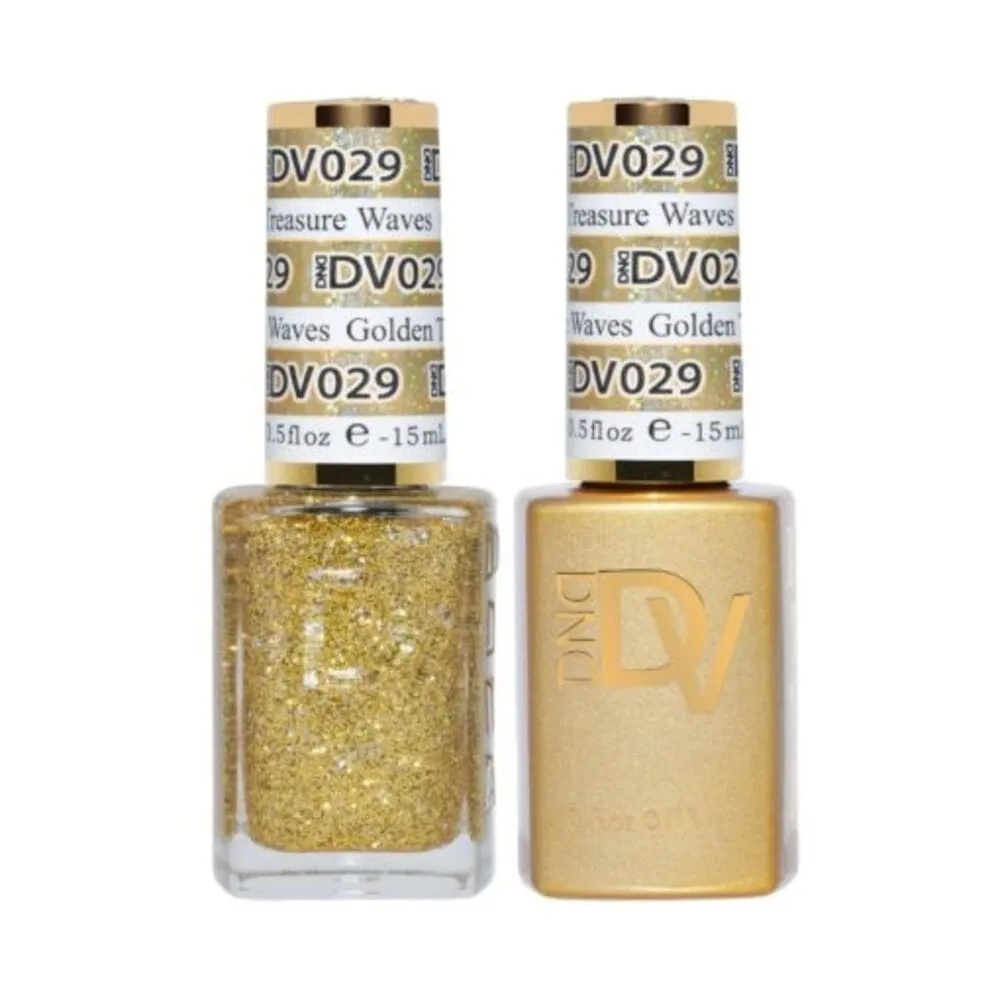 DND DIVA - 029 - Golden Treasure Waves - DUO Polish