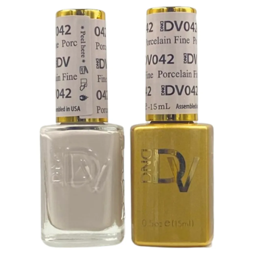 DND DIVA - 042 - Porcelain Fine - DUO Polish
