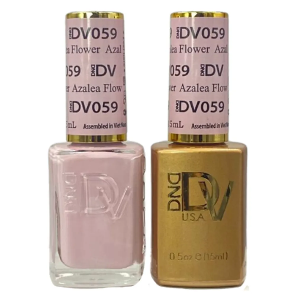 DND DIVA - 059 - Azalea Flowers - DUO Polish