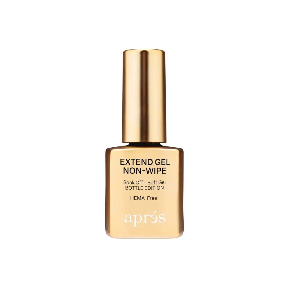 Apres - Gel X - Extend Gel Non-Wipe - Tips Adhesive Bottle Edition - Clear - 15 mL