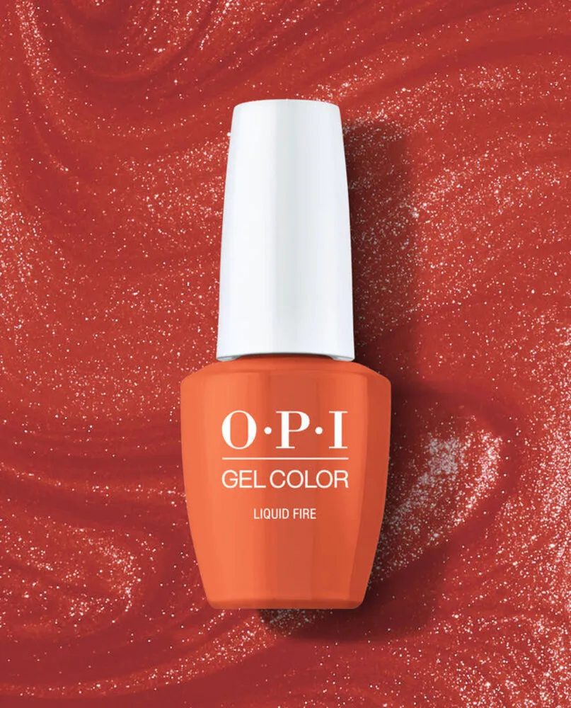 OPI - F020 - Gel - Liquid Fire (Metallic Mega Mix)