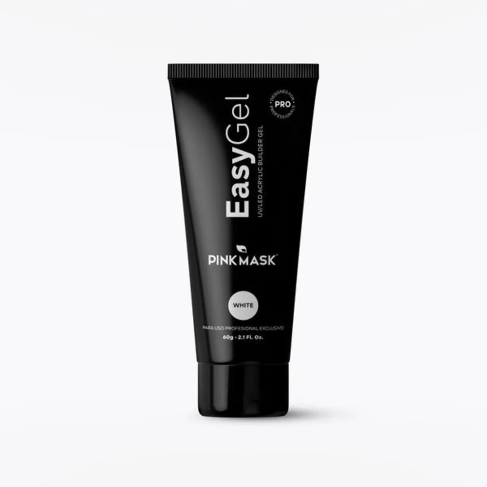 Pink Mask - Easy Gel - White - 2.1 oz