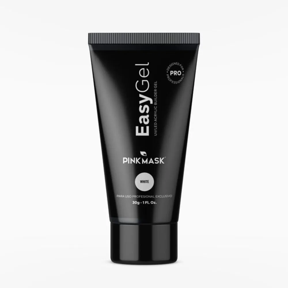 Pink Mask - Easy Gel - White - 1 oz
