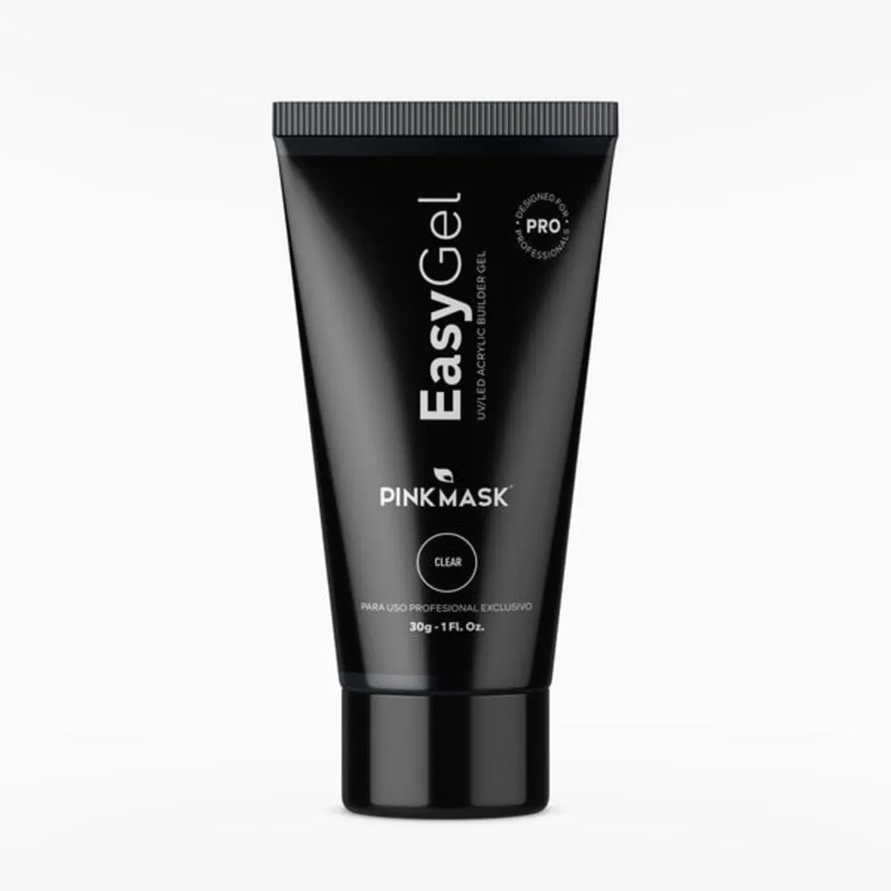 Pink Mask - Easy Gel - Clear - 1 oz