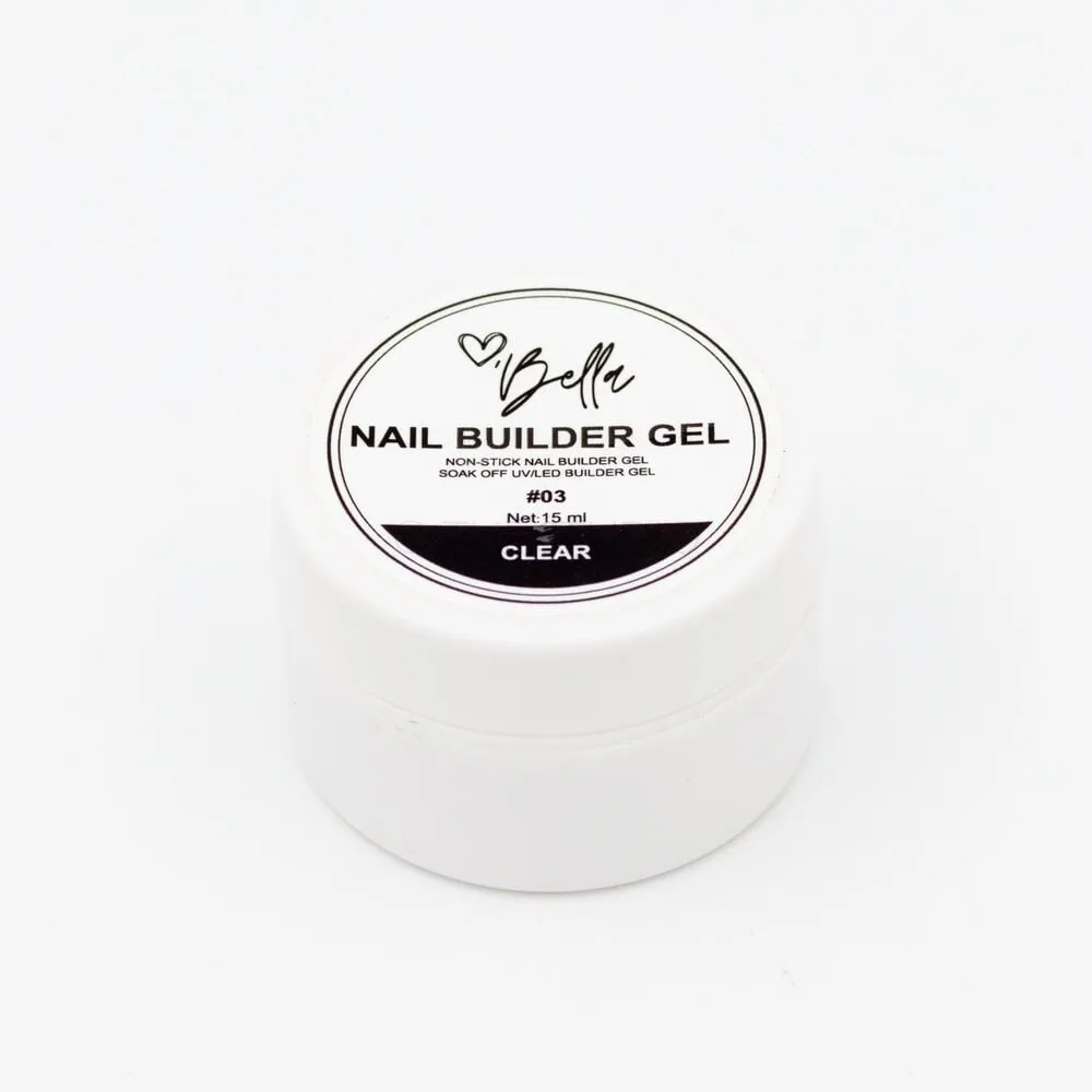 Love, Bella - Solid Builder Gel - 15ml - Clear