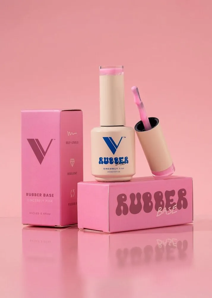 V Beauty Pure - Gel - Rubber Base - Sincerely Pink