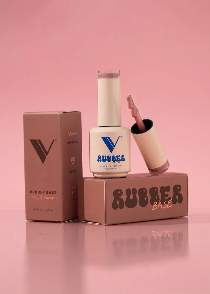 V Beauty Pure - Gel - Rubber Base - Sinful Cinnamon