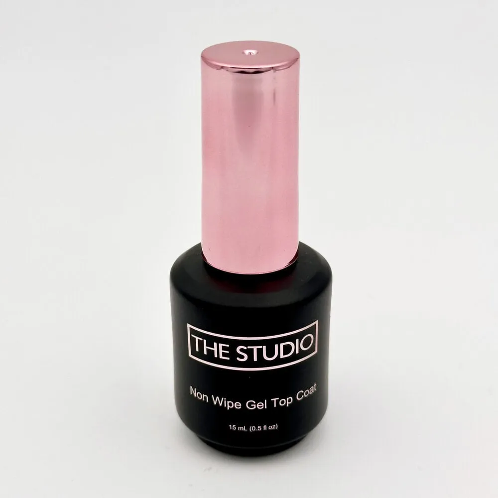 - The Studio - Gel - Non Wipe Top Coat - 0.5 oz